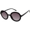 Circus NY by Sam Edelman Women’s CC348 Pineapple Frame Round Sunglasses(Black)