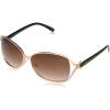 Circus NY by Sam Edelman Women’s CC348 Pineapple Frame Round Sunglasses(Rose Gold)