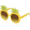 Circus NY by Sam Edelman Women’s CC348 Pineapple Frame Round Sunglasses(Yellow)