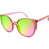 Circus NY by Sam Edelman Women’s CC532 Rectangular Cat Eye Sunglasses(Pink)