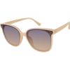 Circus NY by Sam Edelman Women’s CC610 Retro Round Cat Eye Sunglasses(Nude)