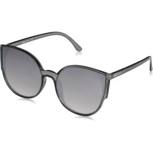 Circus NY by Sam Edelman Women’s CC532 Rectangular Cat Eye Sunglasses(Grey)