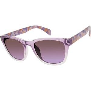 Circus NY by Sam Edelman Women’s CC532 Rectangular Cat Eye Sunglasses(Purple)
