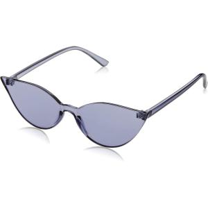 Circus NY by Sam Edelman Women’s Cc490 Shield Cat Eye Sunglasses with Uv400 Protection-Trendy Gifts for Her, 143mm(Grey)