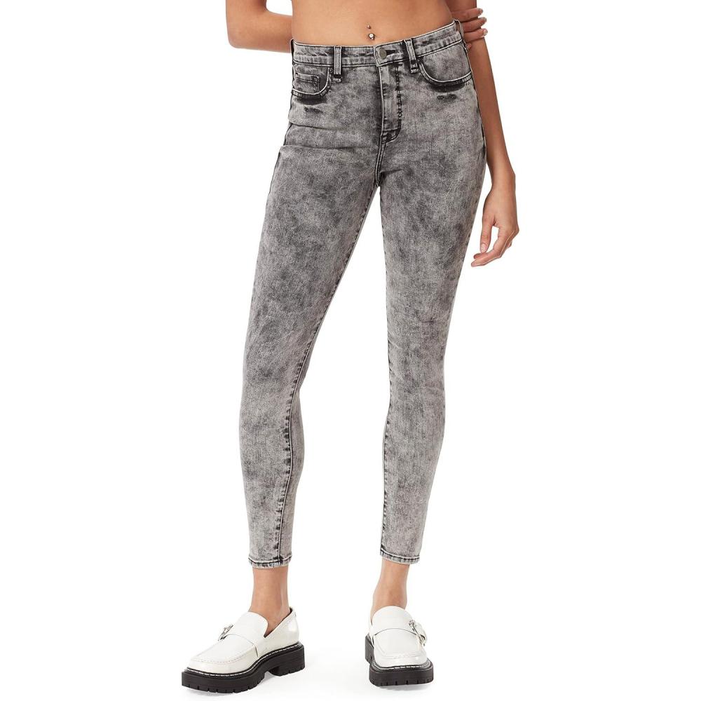 imageCircus NY Womens High Rise Skinny JeanMagic Trick Black Acid