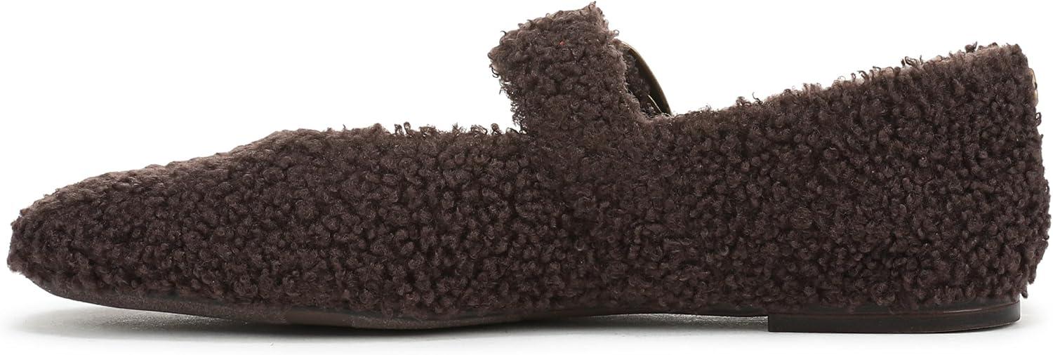 imageCircus NY by Sam Edelman Womens Bella Plush Mary Jane FlatDark Chocolate Shearling