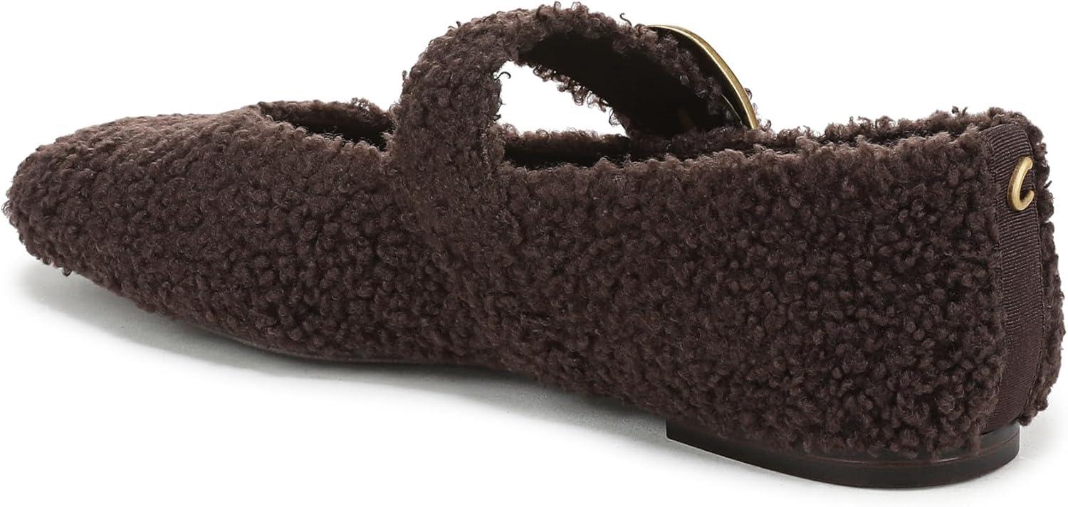 imageCircus NY by Sam Edelman Womens Bella Plush Mary Jane FlatDark Chocolate Shearling