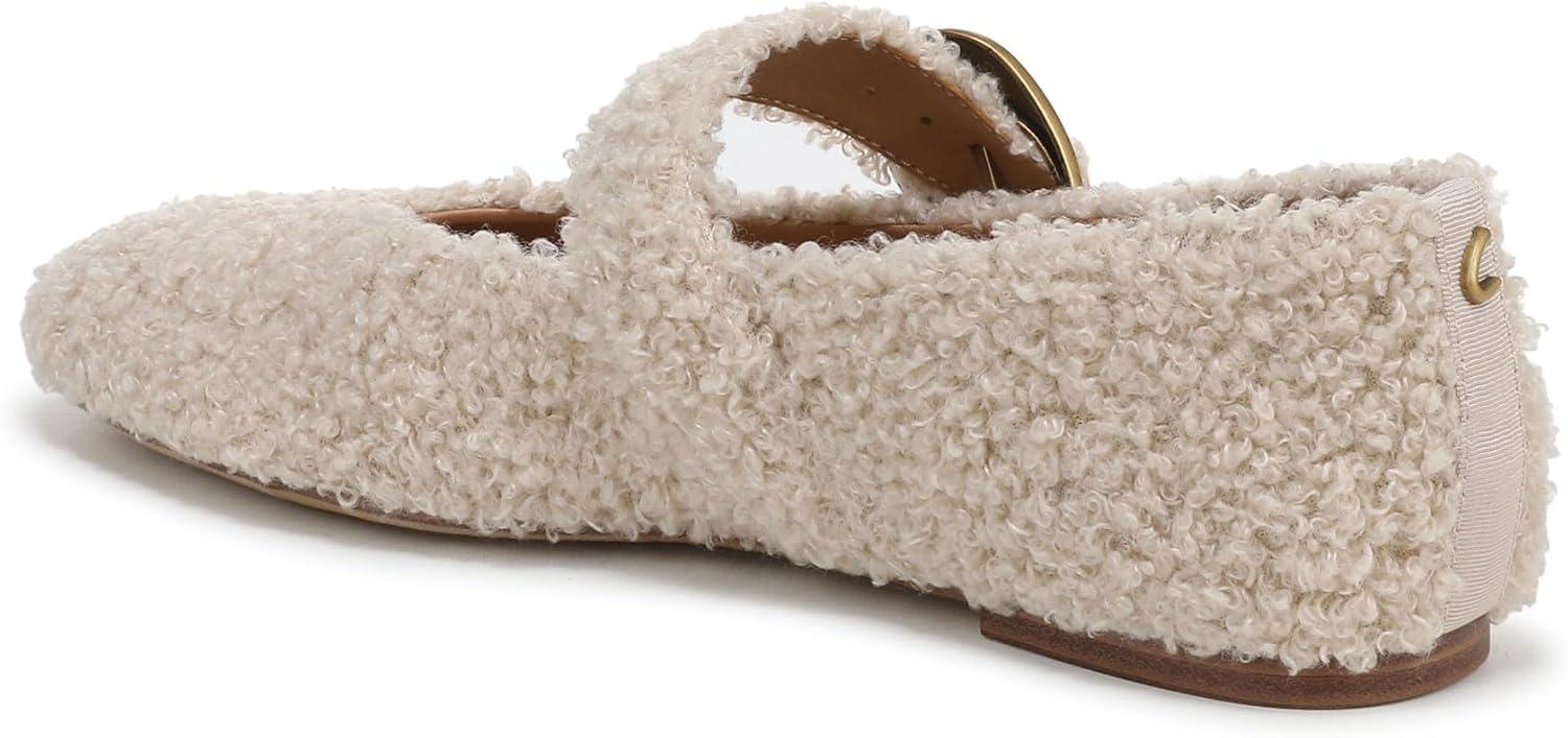 imageCircus NY by Sam Edelman Womens Bella Plush Mary Jane FlatNatural Shearling