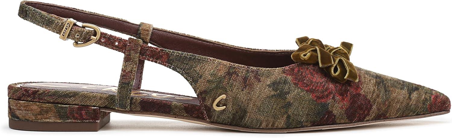 imageCircus NY by Sam Edelman Womens Delanie Ballet FlatGolden PearPlum Multi