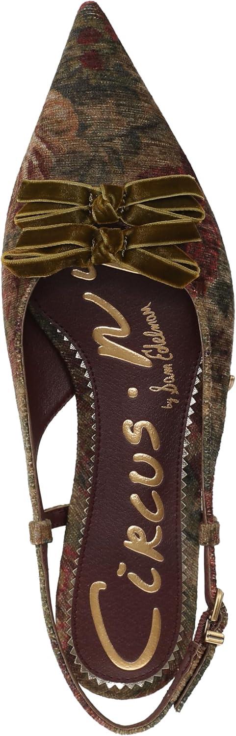 imageCircus NY by Sam Edelman Womens Delanie Ballet FlatGolden PearPlum Multi