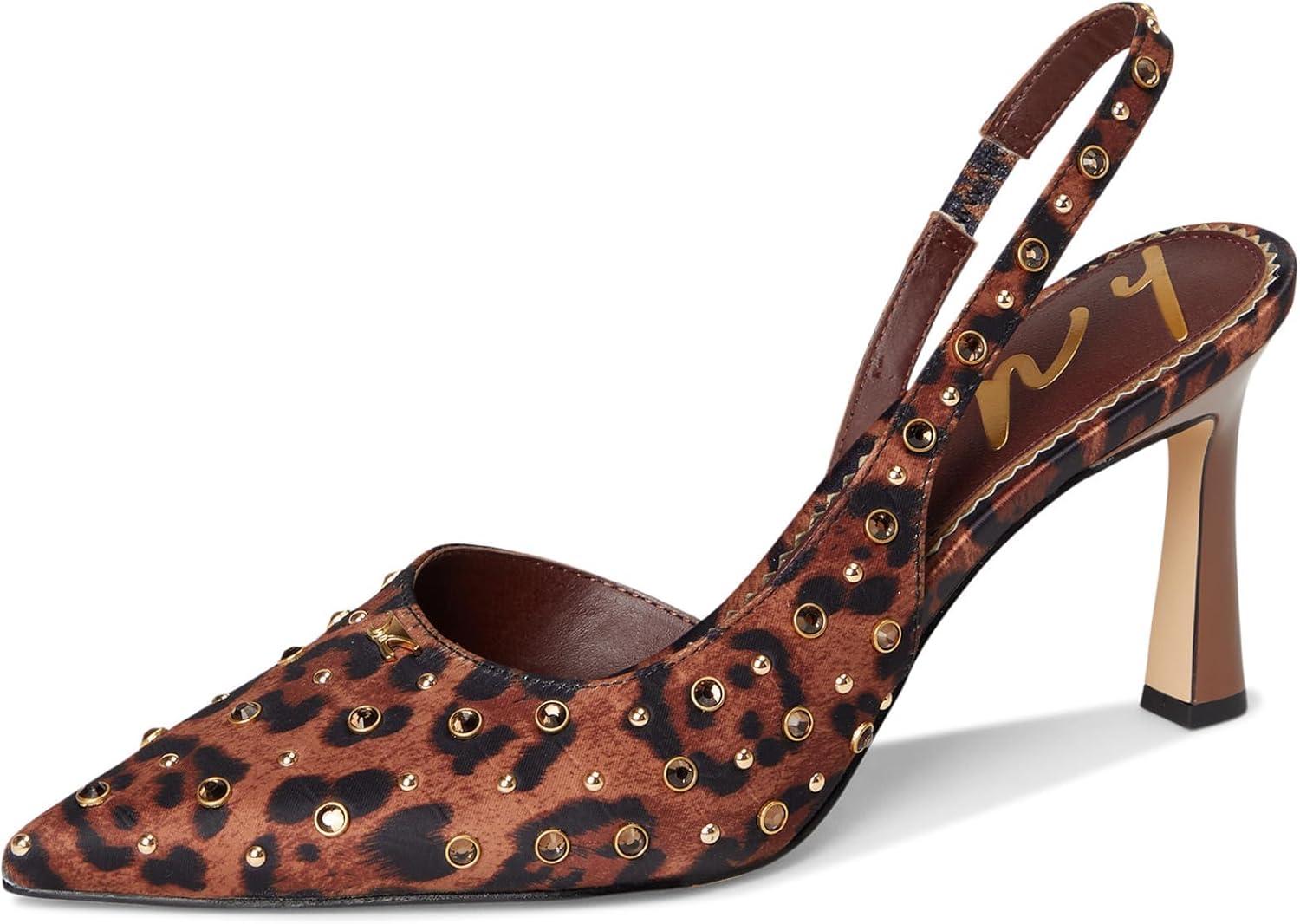 imageCircus NY by Sam Edelman Womens Tallie PumpLeopard Print Satin