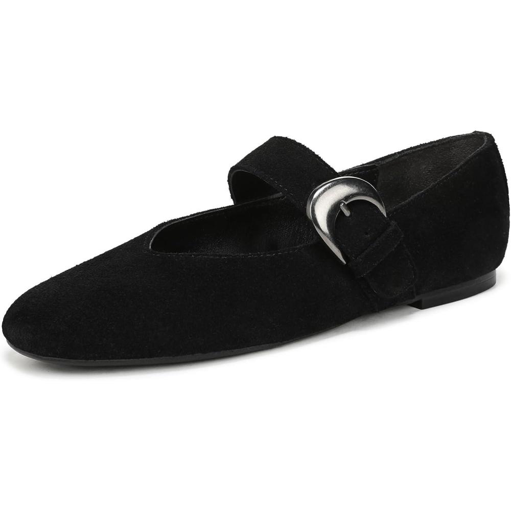 imageCircus NY by Sam Edelman Womens Bella Mary Jane FlatBlack Suede