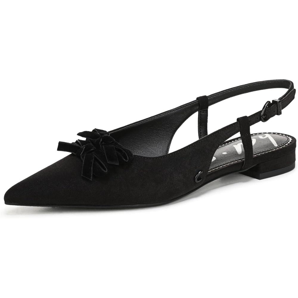 imageCircus NY by Sam Edelman Womens Delanie Ballet FlatBlack Satin