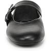 Circus NY by Sam Edelman Women’s Bella Mary Jane Flat(Black Leather)