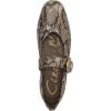 Circus NY by Sam Edelman Women’s Bella Mary Jane Flat(Taupe Snake Multi)