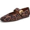 Circus NY by Sam Edelman Women’s Bella Mary Jane Flat(Cognac/Black Multi)
