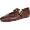 Circus NY by Sam Edelman Women’s Bella Mary Jane Flat(Deep Pecan)