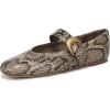 Circus NY by Sam Edelman Women’s Bella Mary Jane Flat(Taupe Snake Multi)