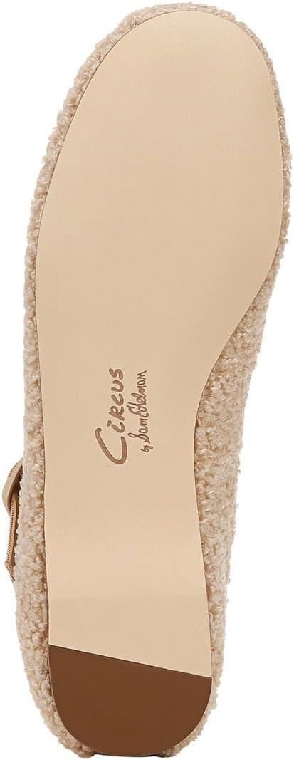 image:imageCircus NY by SAM Edelman Womens Zuri Ballet FlatBiscuit Shearling