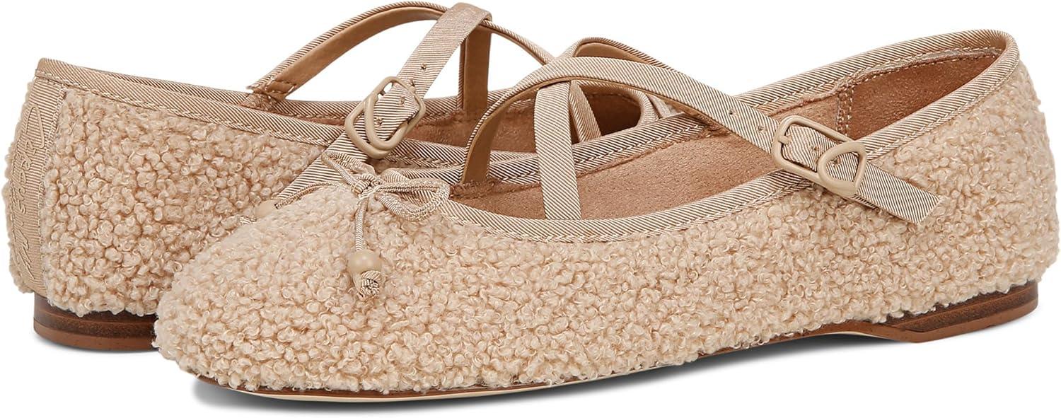 image:imageCircus NY by SAM Edelman Womens Zuri Ballet FlatBiscuit Shearling