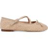 Circus NY by SAM Edelman Women’s Zuri Ballet Flat(Biscuit Shearling)