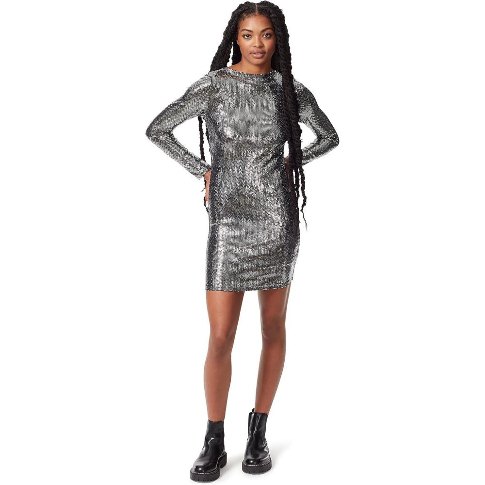image:imageCircus NY Womens Classy Alexi Mirror DressSilver Anthracite