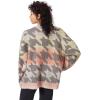 Circus NY Women’s Cozy Open Front Cardigan Sweater(Rainbow Ombre)