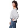 Circus NY Women’s Florence Blouson Sleeve Sweatshirt(Heather Grey)