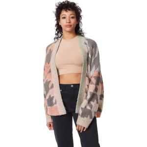 Circus NY Women’s Cozy Open Front Cardigan Sweater(Rainbow Ombre)