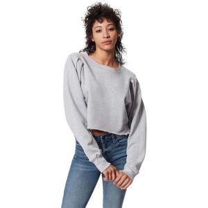 Circus NY Women’s Florence Blouson Sleeve Sweatshirt(Heather Grey)